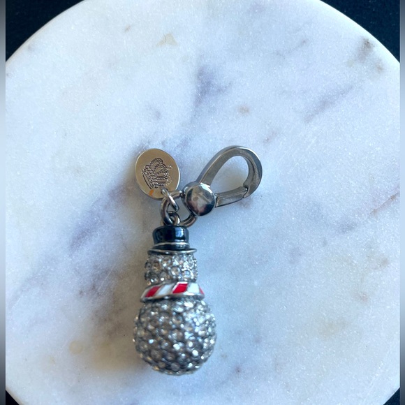 Juicy Couture Crystal Snowman Charm - Picture 2 of 2
